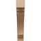 Ekena Millwork 3-inch W x 16-inch D x 16-inch H Pescadero Rough Cedar Woodgrain TimberThane Knee Brace, Primed BRCUR03X16X16PECRCPR - alternate 2
